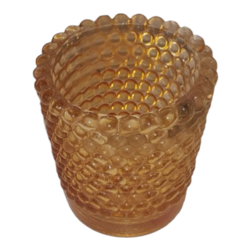 Amber Candle Holders