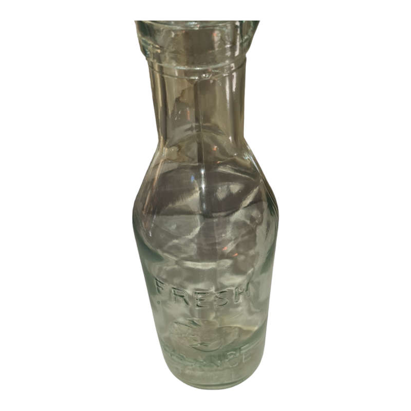 Fresh Orange Juice Glass Bottle