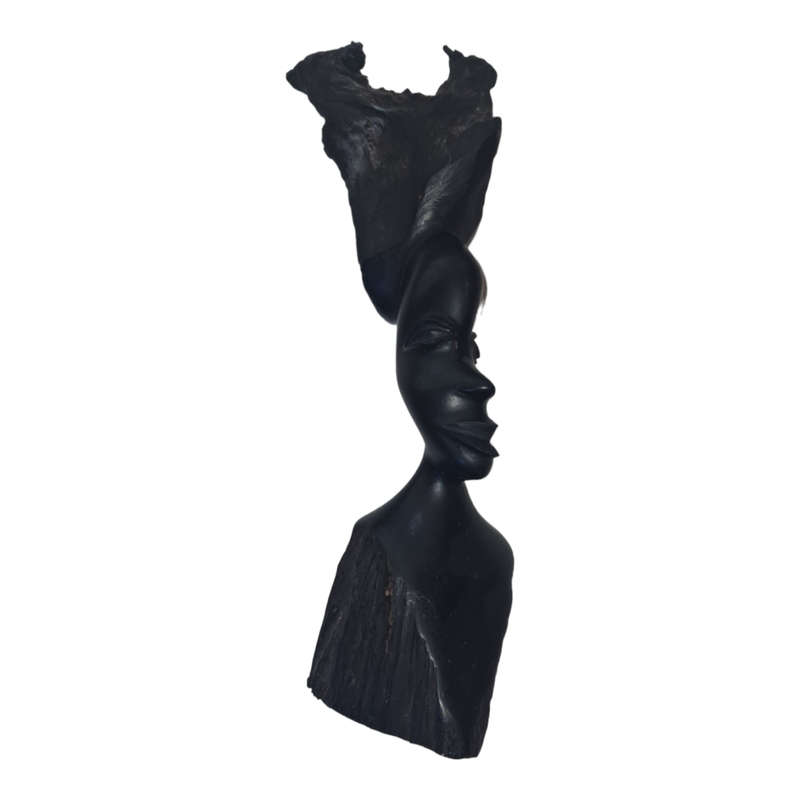 African woman sculpture