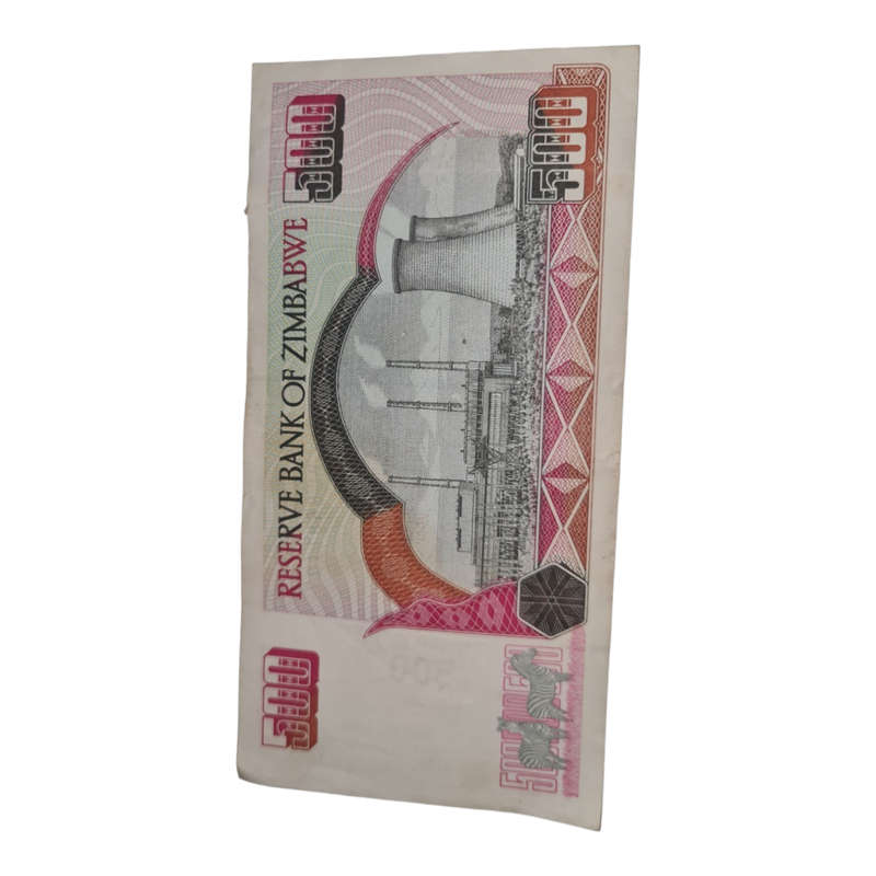 ZIMBABWE 500 DOLLARS
