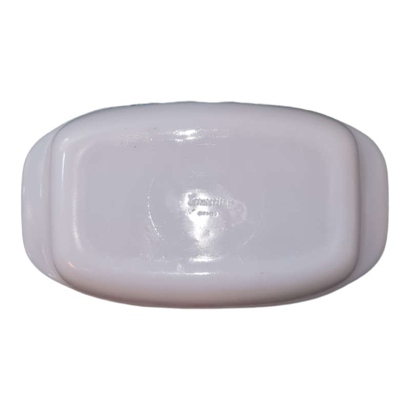 Termocrisa milk glass dish