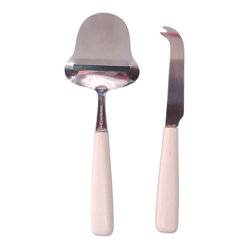 Delft Blue Cheese Slicer and knife