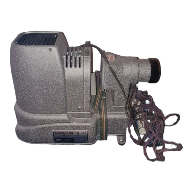 Rare vintage Roman Slide FG-500 Samoca 6 x 6 and 4 x 4 Slide Projector