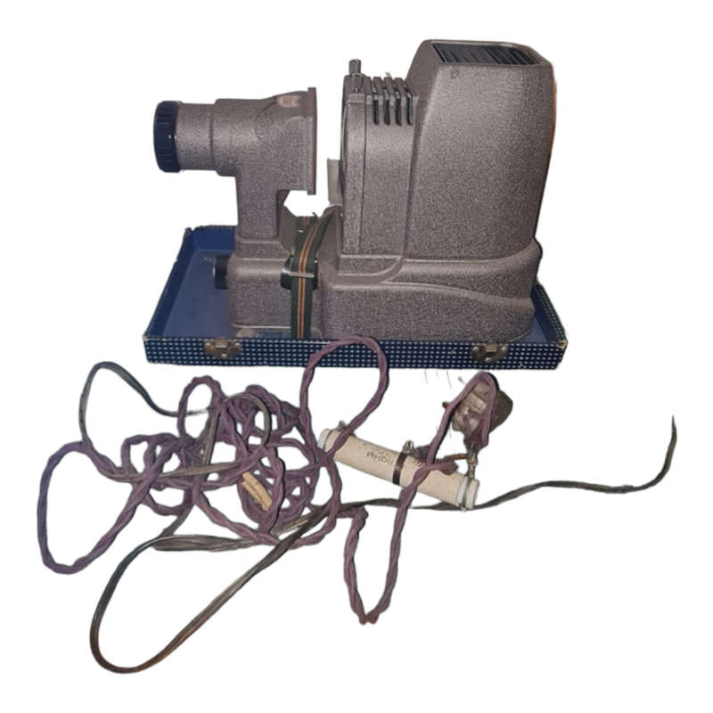 Rare vintage Roman Slide FG-500 Samoca 6 x 6 and 4 x 4 Slide Projector