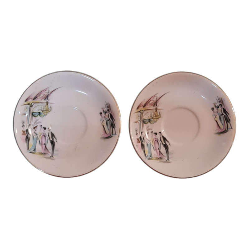 Decorative vintage of `My Fair Lady` afternoon tea plate
