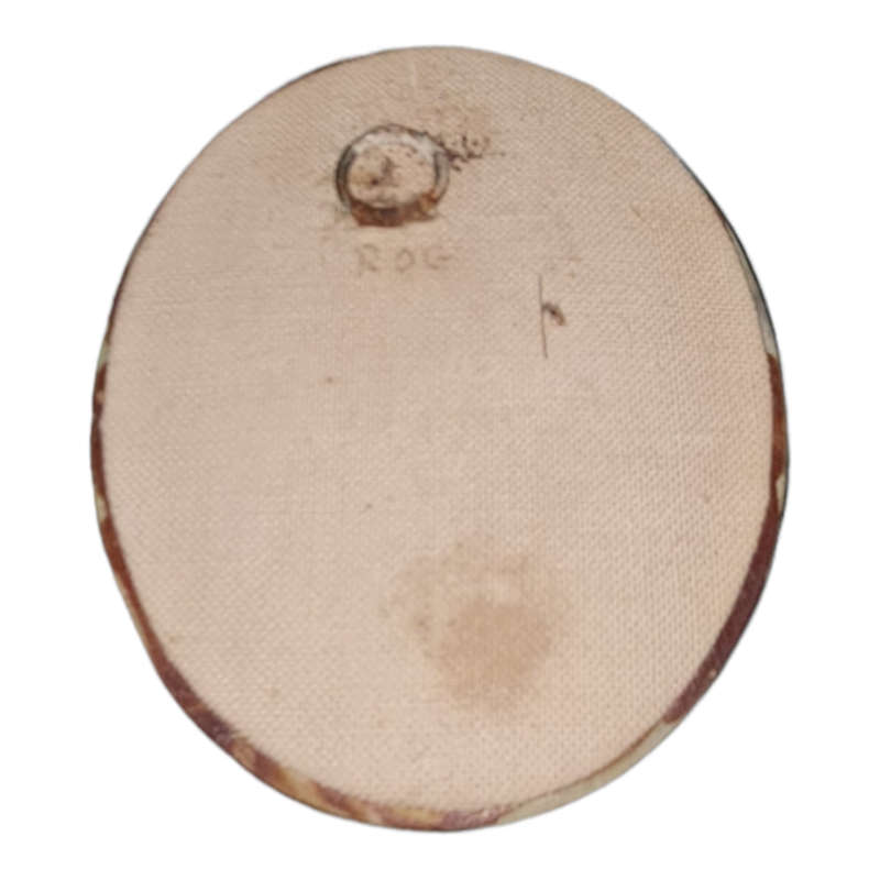 Antique Oval Picture Frame Convex