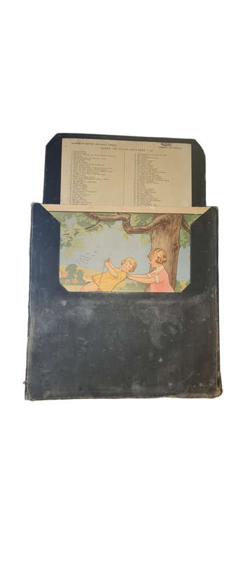 Classroom posters, 1930s/40s. Teaching in Practice for Infant Schools: Projects and Pictures