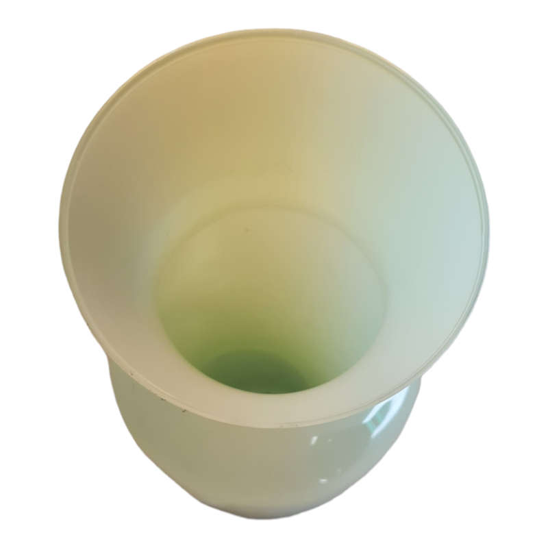 GREEN/YELLOW  VASE