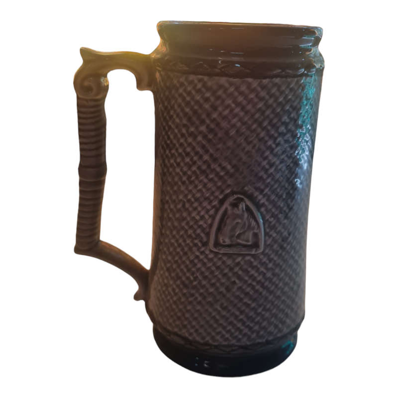Beer mugs with the image of a horse RB