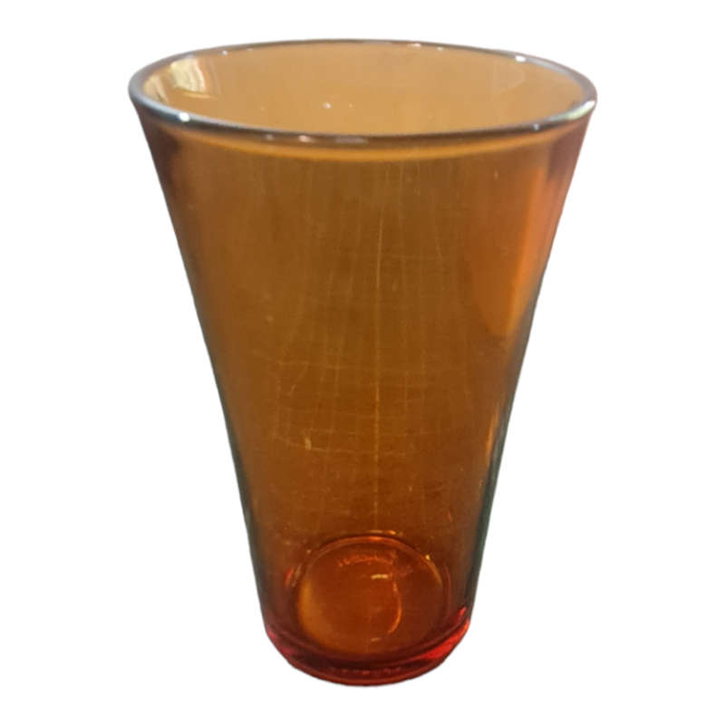 Amber glass - Duralex - Made in France