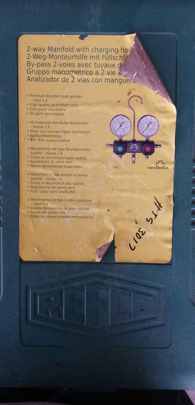 Refco R410a Manifold Gauge Set
