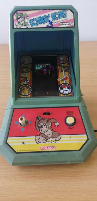 Coleco Nintendo Donkey Kong Arcade Game
