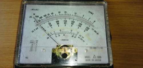 Vintage Hioki Analog Multimeter