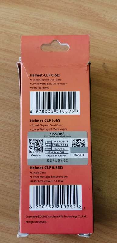 The Smok Stick AIO 0.6 ohm Coils pack of 4