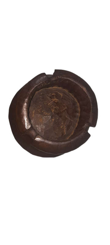 Handcrafted African  Wooden  Ashtray