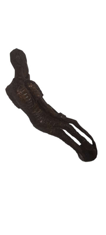 Handcrafted Wood Old Man
