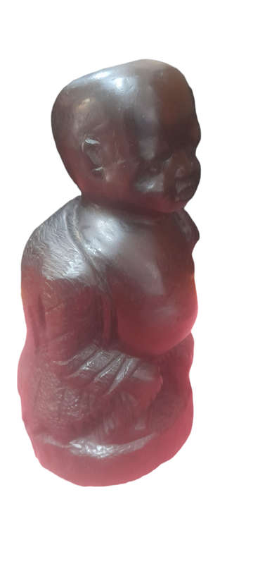 Handcrafted Wood Buddha