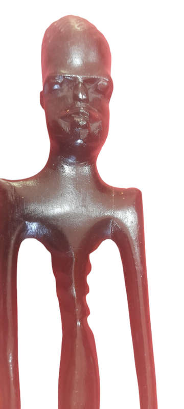 Handcrafted African Man And Boy (QC1295)