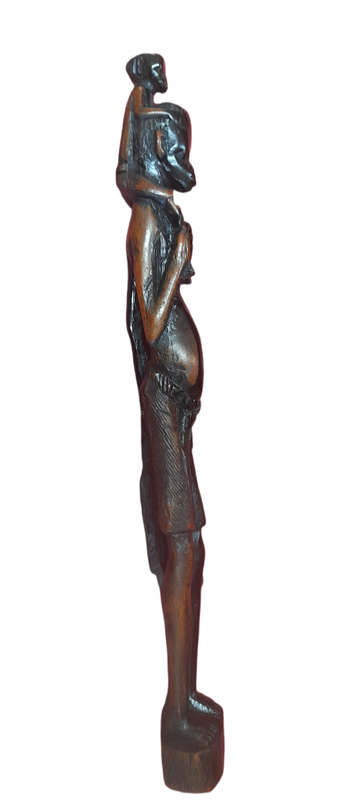 Handcrafted Wood Fisherman