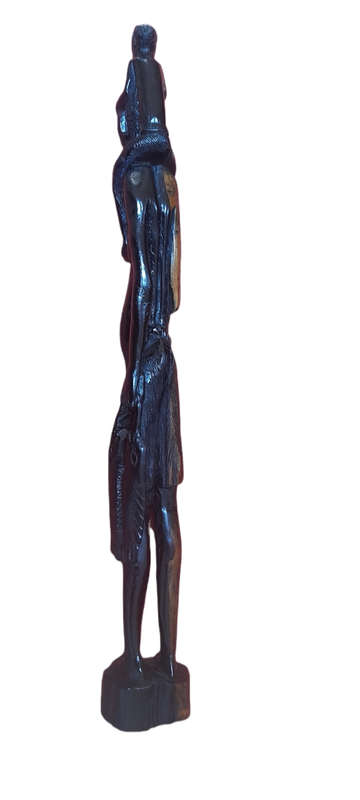 Handcrafted Wood Fisherman