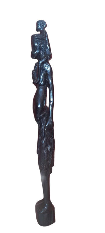 Handcrafted Wood Fisherman