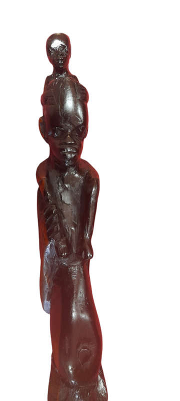 Handcrafted Wood Fisherman