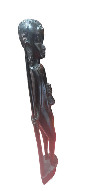 African Wood Statue