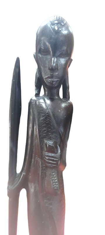 African Wood Statue