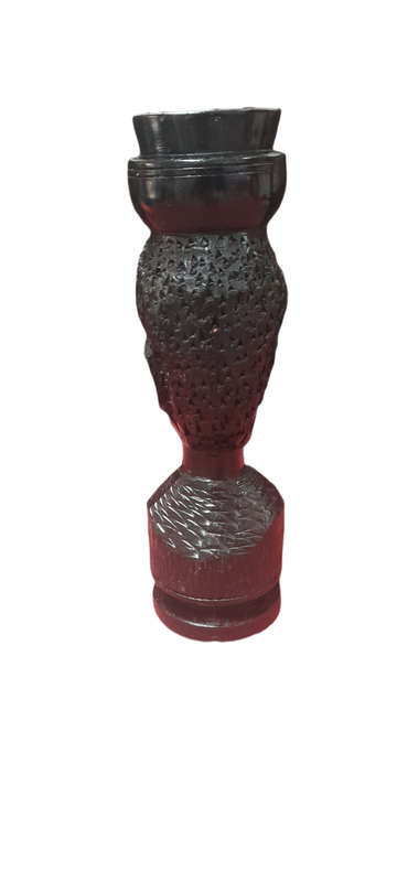 Handcrafted Wood Candle Holder