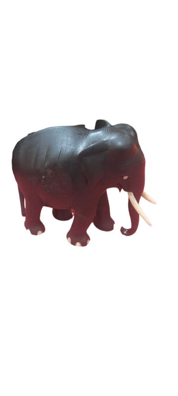 Handcrafted Wood Elephant