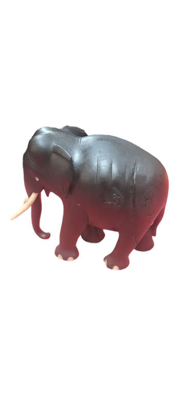 Handcrafted Wood Elephant