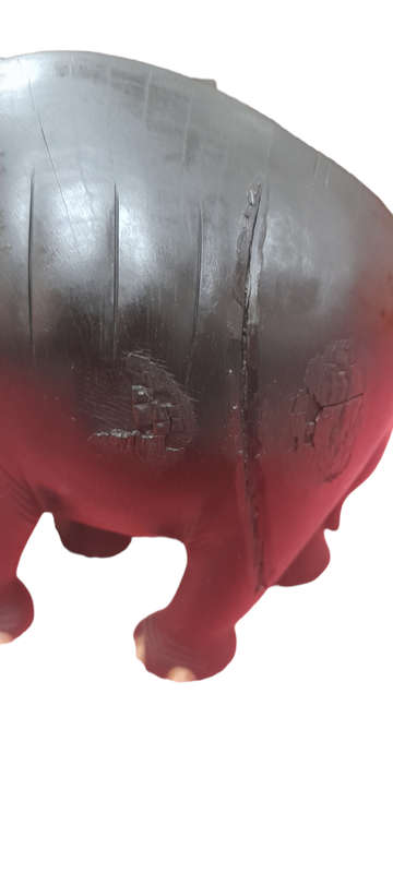 Handcrafted Wood Elephant