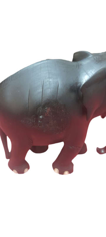 Handcrafted Wood Elephant