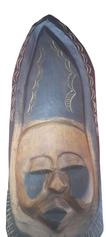 Handcrafted Wood Mask