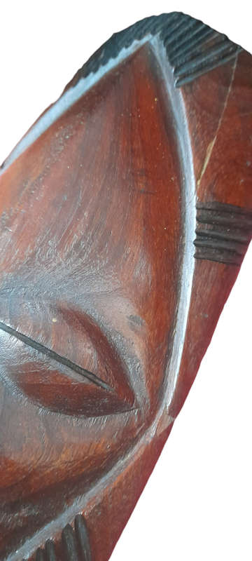 African Mask - Dark Wood