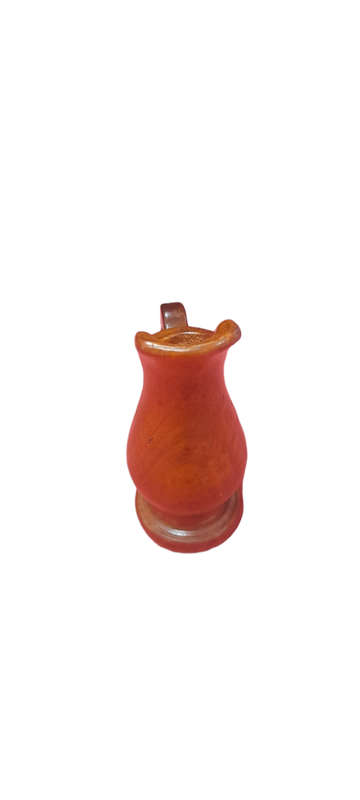 Handcrafted Small Wood Jug
