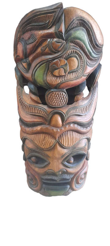 Handcrafted Wood Mask