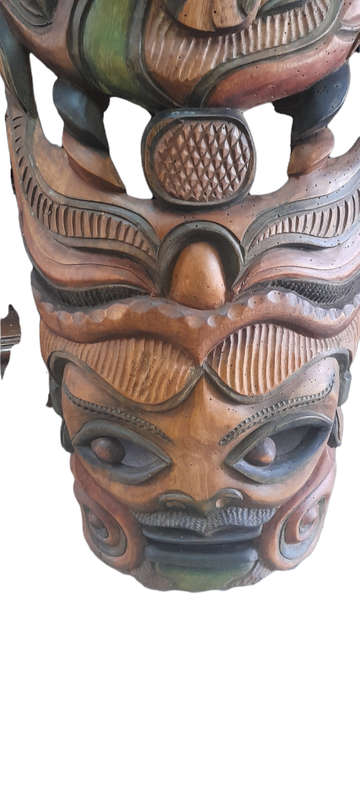 Handcrafted Wood Mask