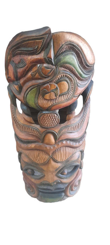 Handcrafted Wood Mask