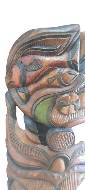 Handcrafted Wood Mask