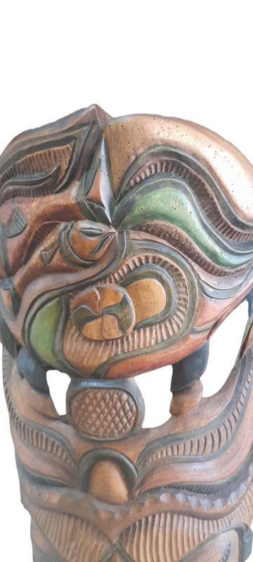 Handcrafted Wood Mask