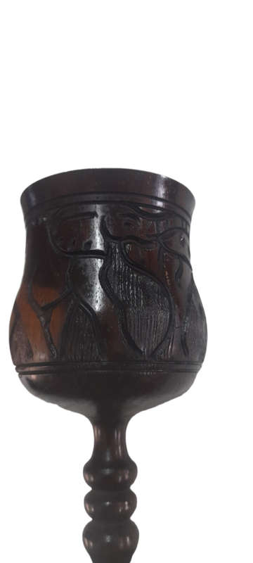 Handcrafted Wood Glass