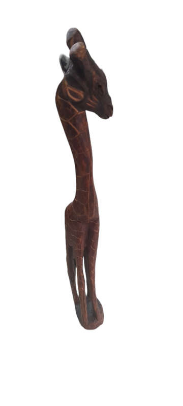 Handcrafted Wood Giraffe