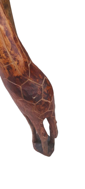 Handcrafted Wood Giraffe