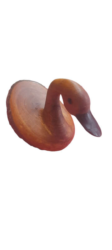 Carved Wooden Duck