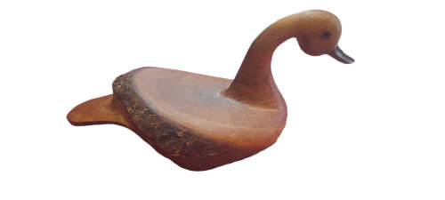 Carved Wooden Duck