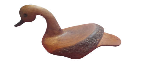 Carved Wooden Duck