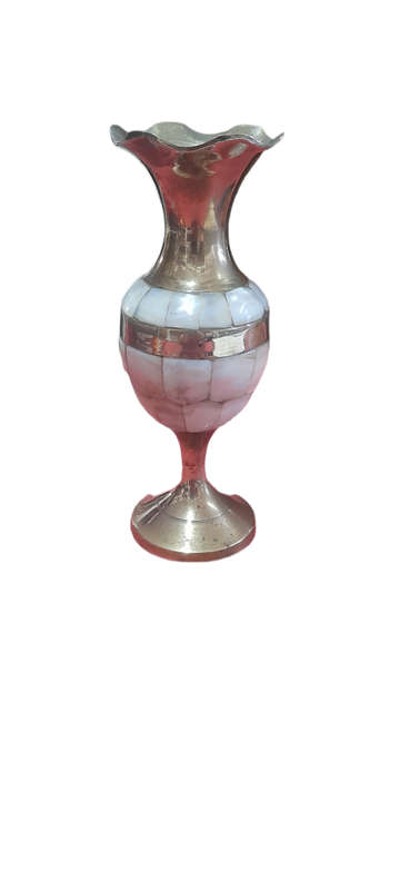 Brass Pearl Vase