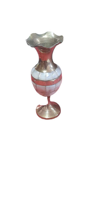 Brass Pearl Vase