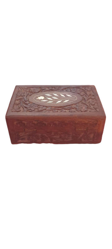 Small Carved Wooden Box